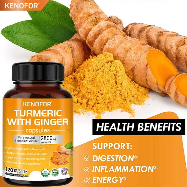 Turmeric Ginger Wellness Capsules